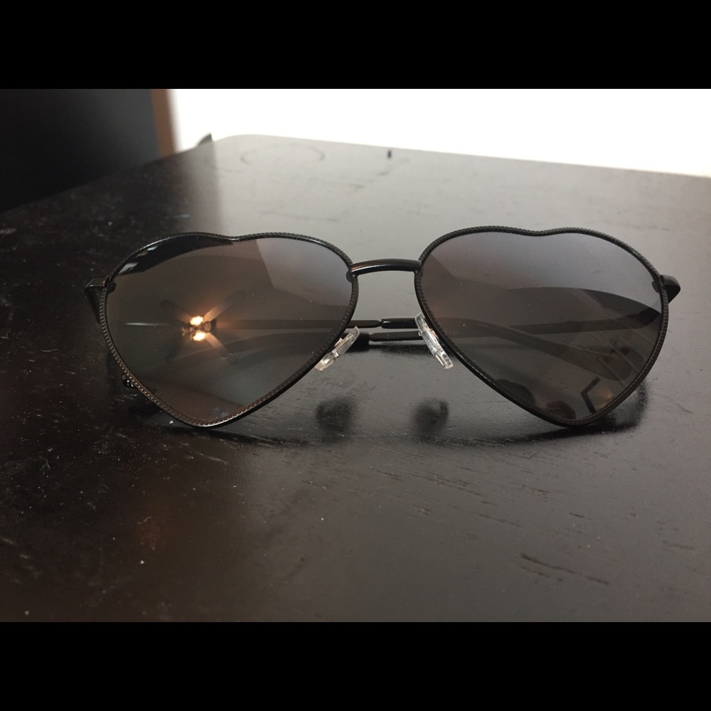 Heart shaped glasses